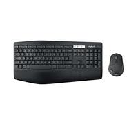 Kit di mouse e tastiera wireless multidispositivo Logitech MK850 in Black, Spagnolo (QWERTY)