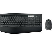 Logitech 920-008221 tastiera mouse incluso universale rf senza fili + bluetooth qwertz tedesco nero