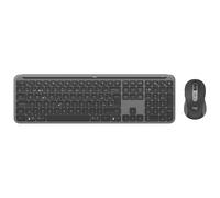 Logitech Signature Slim Keyboard Mouse Kit MK950 for Business in grafite, Svizzero (QWERTZ)