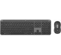 Logitech MK950 Signature Slim tastiera Mouse incluso RF senza fili + Bluetooth QWERTY Danese, Finlandese, Norvegese, Svedese Gr