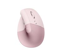 Logitech Mouse ergonomico verticale Lift in Rosa
