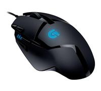 LOGITECH - Mouse G402 Hyperion Fury - Mouse Gaming FPS Ultraveloce, 4000 dpi, 8 Pulsanti Programmabili, Design Confortevole, Nero