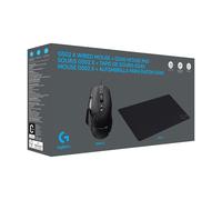 Logitech mouse gaming G G502 X + G240 nero