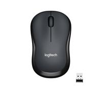 Logitech M220 SILENT Mouse Wireless 24 GHz con Ricevitore USB Tracciamento Ottico 1000 DPI Durata Batteria di 18 Mesi Ambidestro Compatibile con PC Mac Laptop