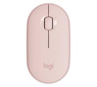 Mouse Wireless Logitech Pebble M350 Bluetooth 3 Pulsanti Sensore Ottico Rosa New