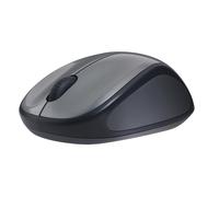 Logitech mouse ottico wireless M235 per mano destra, colore nero, 3 tasti