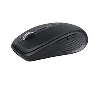 Logitech MX Anywhere 3 Mouse Compatto Performante - Wireless | Scroller Elettromagnetico, Ergonomico, 4000 DPI, Pulsanti Custom, USB-C, Bluetooth, Mac, iPad, Windows, Linux, Chrome - Nero