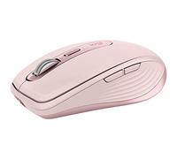 Logitech MX Anywhere 3 Mouse Compatto Performante, Wireless, Scroller Elettromagnetico, Ergonomico, Sensore 4000 DPI, Pulsanti Custom, USB-C, Bluetooth, Mac, iPad, Windows, Linux, Chrome, Rosa