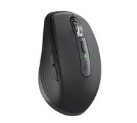 Logitech MX Anywhere 3S 4 Tasti Wireless Bluetooth Dual Mode Mute Mouse (Nero)