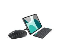 Logitech MX Anywhere 3S, Mouse Wireless Compatto + Flip Folio, custodia con tast