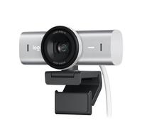 Logitech MX Brio Ultra HD 4K Collaborazione Streaming Webcam - Grigio chiaro