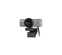 Logitech MX Brio Webcam UHD 4K con miglioramento dell'immagine tramite intelligenza artificiale e due microfoni beamforming per eliminare il rumore