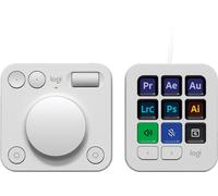 Logitech mx creative console tastierino bluetooth/usb grigio