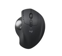 Logitech MX Ergo S mouse trackball wireless avanzato | Mouse ergonomico wireless ricaricabile USB-C, Bluetooth, dongle crittografato, 6 pulsanti programmabili, PC/Mac - Grafite