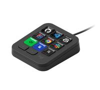 Logitech MX Keypad, macro pad programmabile - Grafite | Per sviluppatori 9 tasti LCD,profili in base all'applicazione VS Code,GitHub Copilot,IntelliJ,automazione,USB-C,Windows,macOS