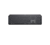 Logitech MX Keys Advanced Illuminated Wireless Keyboard for Business, ricevitore USB Logi Bolt, Bluetooth, chiavi retroilluminate, ricaricabile, Windows/Mac/Linux, layout QWERTY SE - Grafite