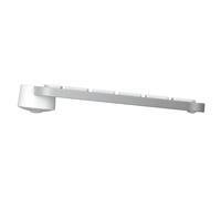 Logitech MX Keys Mini for Business Tastiera da tavolo senza fili RF + Bluetooth QWERTY francese Alluminio, bianco - Nouvo