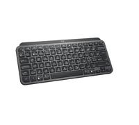 Logitech Tastiera MX Keys Mini, RF senza fili + Bluetooth, QWERTY Nordic, Grafite