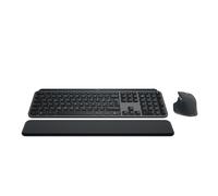 Logitech MX Keys S Combo Tastiera e Mouse Wireless con Palm Rest illuminazione