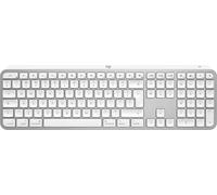 Logitech MX Keys S for Mac tastiera Ufficio RF senza fili + Bluetooth QWERTY US International Alluminio, Bianco NEW
