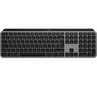 Logitech MX Keys S per Mac tastiera da scrivania RF senza fili + Bluetooth QWERTY Inglese britannico Alluminio, Nero - Nouvo