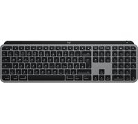 Logitech MX Keys S per Mac, tastiera wireless, fluida, digitazione precisa come quella di un computer portatile, Bluetooth USB C ricaricabile per MacBook Pro, Macbook Air, iMac, iPad - QWERTZ