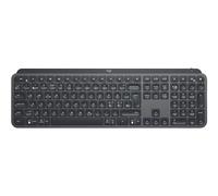 Logitech MX Keys Tastiera, Layout Scandinavo Qwerty, Grigio