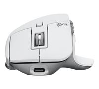 Logitech MX Master 3S Mouse RF Senza Fili + Bluetooth Laser 8000 DPI Bianco