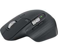Logitech MX Master 3S - Mouse wireless ad alte prestazioni con scorrimento ultraveloce, USB-C, Bluetooth, Windows, Linux, Chrome - Grigio scuro