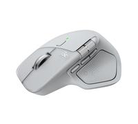 Logitech MX Master 4, mouse wireless ergonomico | Feedback tattile ad alte prestazioni, scorrimento ultraveloce, ricarica USB-C, Bluetooth, Windows, macos - Grigio chiaro