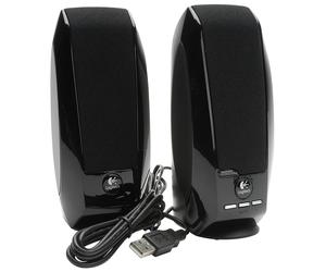 Logitech OEM S150 2.0 Speaker System - Black Black 1.8 Meters Stereo system With