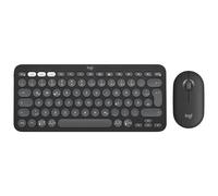 Logitech Pebble 2 Combo - Layout Tedesco QWERTZ, Grafite