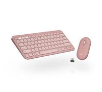 Logitech Pebble 2 Combo - Layout Tedesco QWERTZ, Rosa - NUOVO