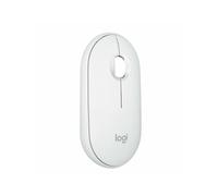 LOGITECH M350SWS - Mouse, Bluetooth, bianco