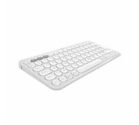LOGITECH - Clavier sans fil - Pebble Keys 2 K380s - Bluetooth - Bouton Easy-Switch - Bianco - (920-011804)