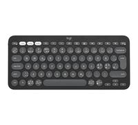 Logitech Pebble Keys 2 K380s - QWERTY Pan Nordic Layout, Graphite
