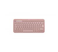 Logitech Pebble Keys 2 K380s - QWERTY US International Layout, Rose
