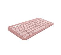 Logitech Pebble Keys 2 K380s - QWERTY US International Layout, Rose