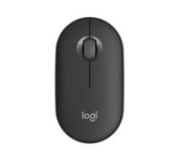 Logitech Pebble Mouse 2 M350s grigio Mouse wireless che combina design moderno e funzionalità silenziosa, ideale per qualsiasi ambiente di lavoro.