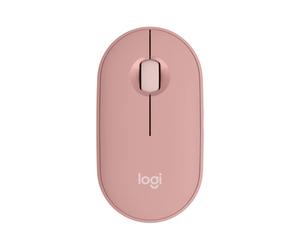 Logitech Pebble Mouse 2 M350s rosa Mouse wireless che combina design moderno e funzionalità silenziosa, ideale per qualsiasi ambiente di lavoro.