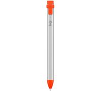 Logitech Crayon Matita digitale per tutti gli iPad | (versioni 2018 e successive) con tecnologia Apple Pencil, design anti-rotolamento e punta intelligente dinamica - Argento