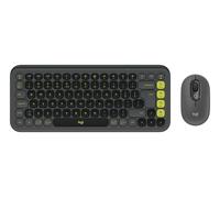 Logitech POP Icon Combo GRAPHITE US Mouse 400 dpi QWERTY Bluetooth 920-013140