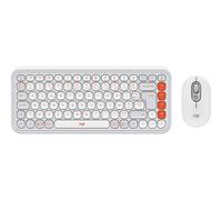 Logitech Pop Icon Combo OFF WHITE FR Mouse 400 dpi AZERTY 920-013110