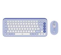 Logitech POP ICON COMBO, kit mouse e tastiera Bluetooth, digitazione comoda, tasti e pulsanti programmabili, clic discreti, Easy-Switch fino a 3 dispositivi