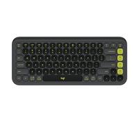 Logitech Tastiera Bluetooth POP Icon Keys in Grafite e verde, UK English (Qwerty)