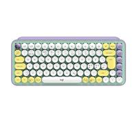 Logitech POP Keys Wireless Mechanical Keyboard With Emoji Keys tastiera RF senza fili + Bluetooth QWERTY Nordic Colore menta