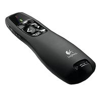 Logitech Presenter Wireless R400, Versione Est Europa Eer2, Puntatore Laser, Dispositivo per Presentazioni, Nero