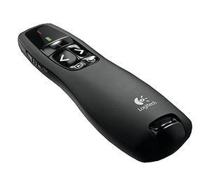Logitech Presenter Wireless R400, Versione Est Europa Eer2, Puntatore Laser, Dispositivo per Presentazioni, Nero