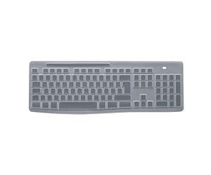 Logitech Protective Cover for K270 Keyboard and MK270 Desktop | WRAP-AROUND DESIGN crea un sigillo stretto intorno ad ogni tasto e all'intera tastiera