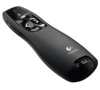 Logitech R400 puntatore wireless RF Nero NEW
